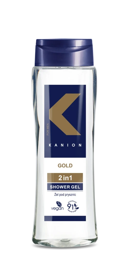 KANION GOLD 2-in-1 body and hair wash gel